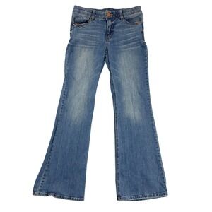Democracy‎ Absolution Jeans Womens 4 High Rise Out There Flare Jeans Comfort